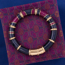 La Nouvelle Bague Flex Enamel Bangle c1980