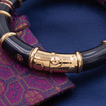 La Nouvelle Bague Flex Enamel Bangle c1980