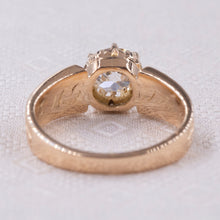 Antique Old Mine Diamond Solitaire c1877