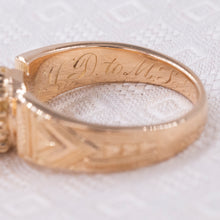 Antique Old Mine Diamond Solitaire c1877