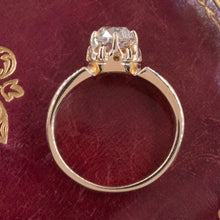 Antique Old Mine Diamond Solitaire c1877