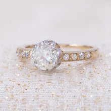 Edwardian 1.03 Carat Old European Cut Diamond Ring