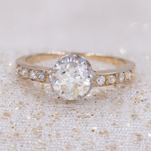 Edwardian 1.03 Carat Old European Cut Diamond Ring