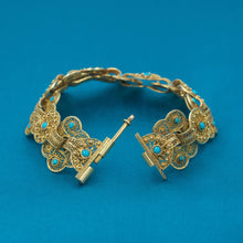 Persian Turqoiuse Cannetille Bracelet