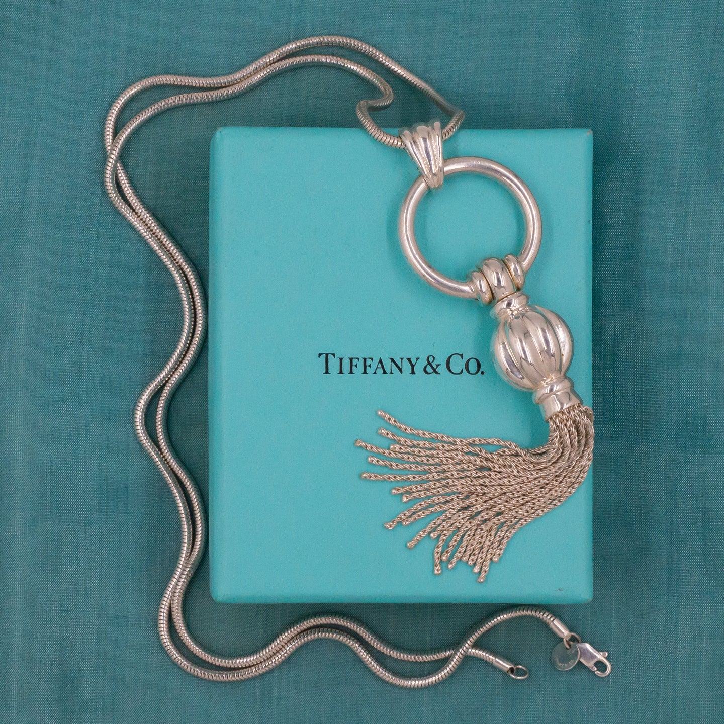 Tiffany & Co. Sterling Tassel Necklace