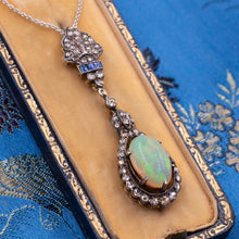 Late 19th Century Fine Opal Pendant