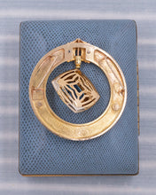 Custom BVLGARI 'Pyramid' Pendant with Blue Topaz