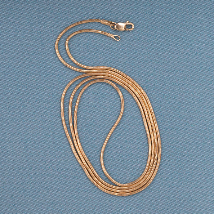 24” 14k Thin Snake Chain