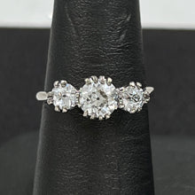 Antique Three-Stone Diamond Ring