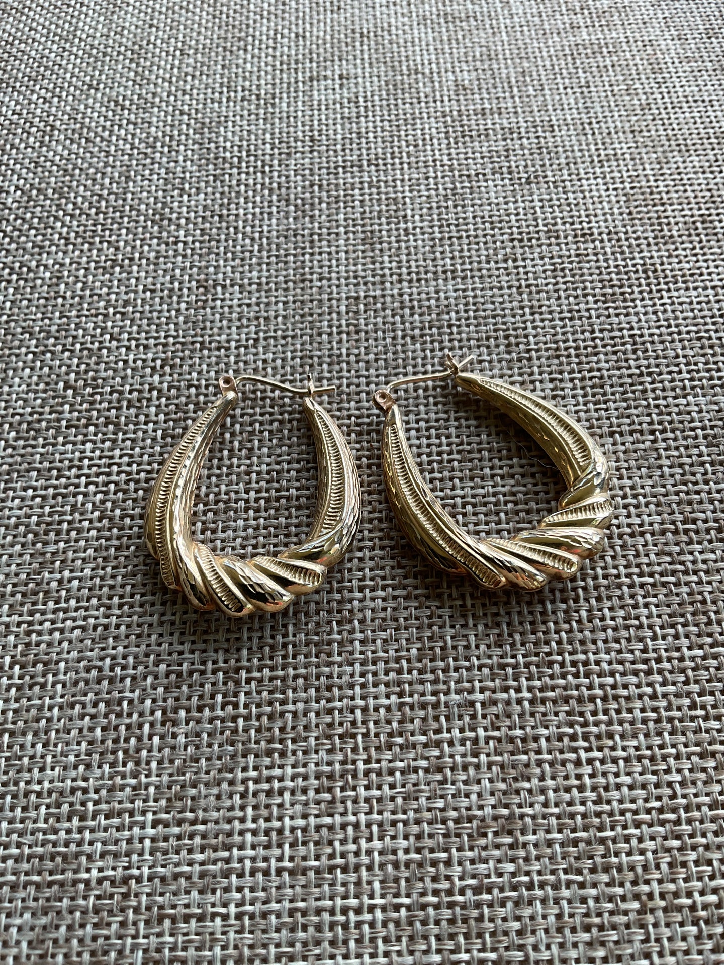 1970’s-1980’s 10k Hoop Earrings