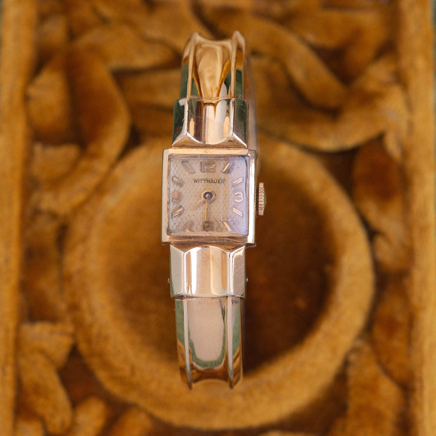 Gold-Filled Bangle Watch c1950