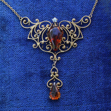 Georgian Revival Lavaliere Necklace