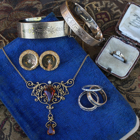 Georgian Revival Lavaliere Necklace