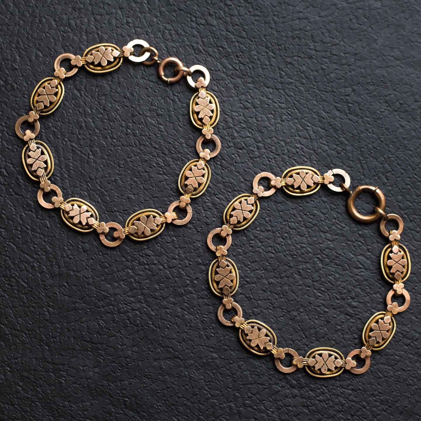 Rolled Gold Bracelets or Necklace c1890