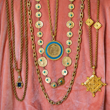 1980s Ancient Coin Necklace by Pauline Rader