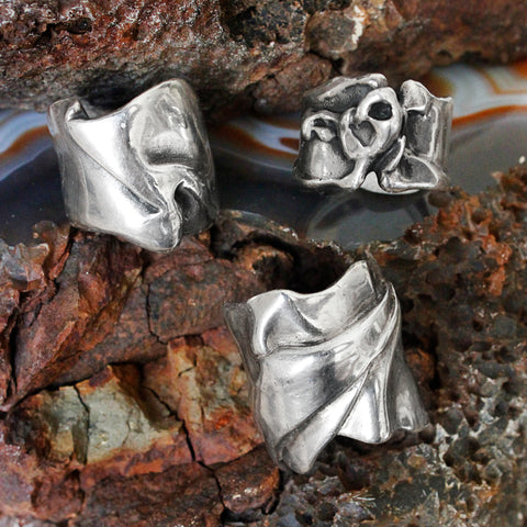 Brutalist Sterling Ring c1970