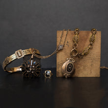 Victorian Onyx & Rosecut Diamond Ring