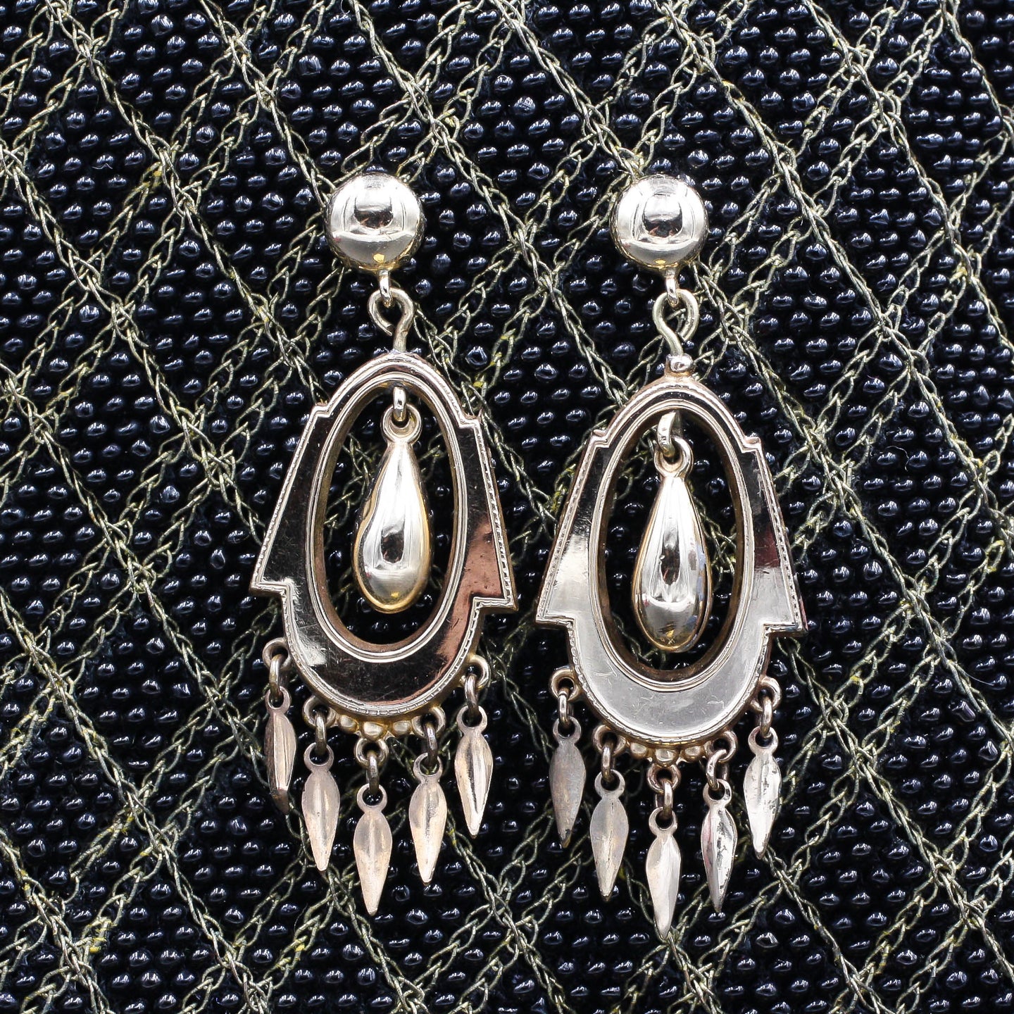 Victorian Drop Earrings c1870