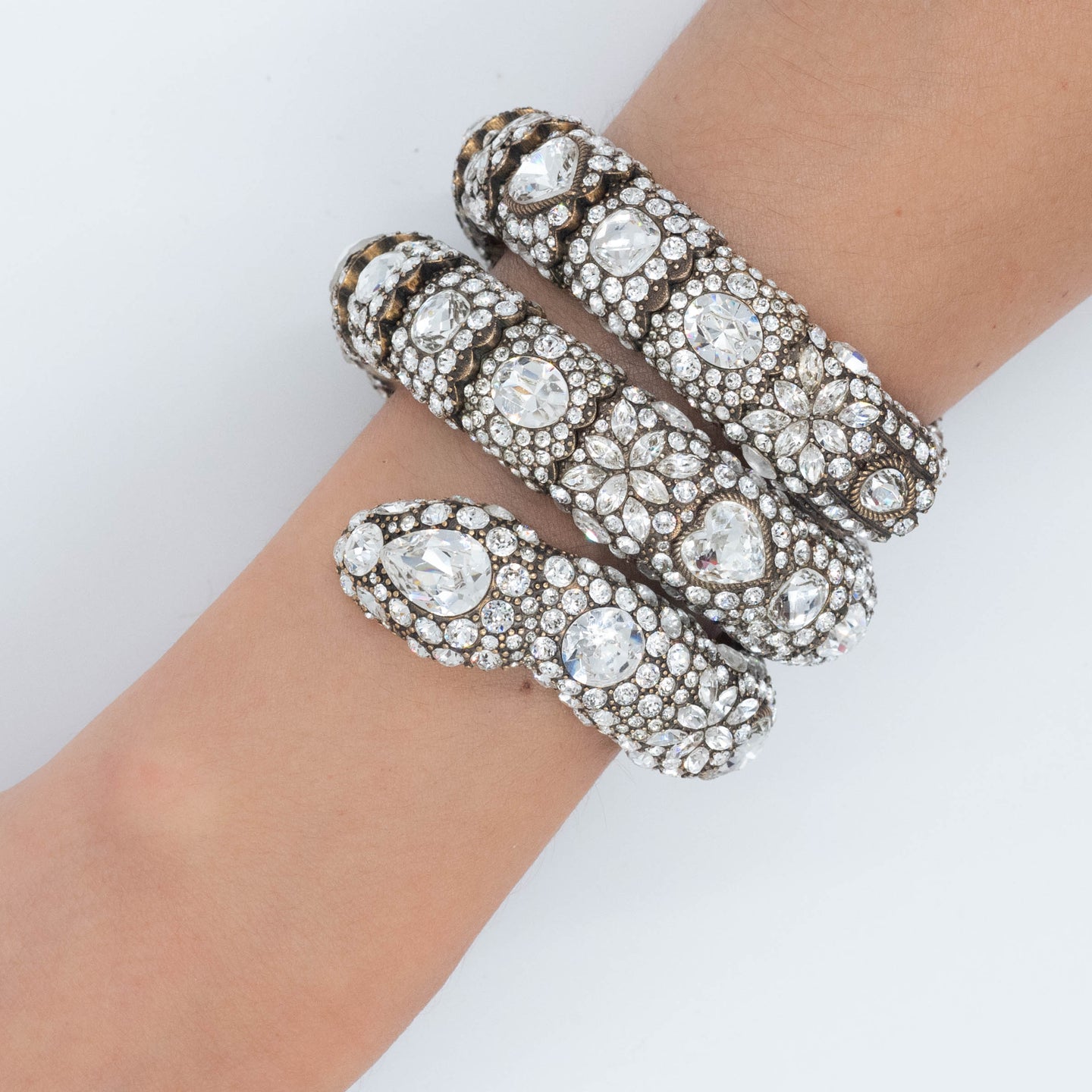 Gucci Triple Wrap Snake Bracelet Pippin Jewelry