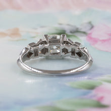Deco .78 Carat Diamond Ring c1933