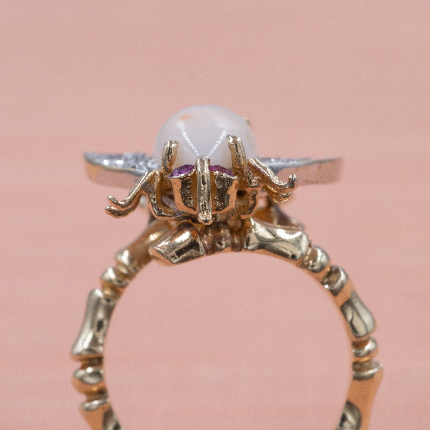 Purple Crab Ring – Celtic Crystal Design Jewelry