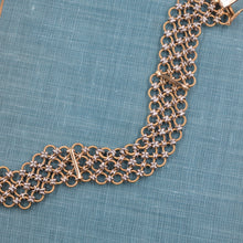 Diamond Chainmail Bracelet c1980