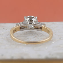 .80 Carat Diamond Two-tone Ring c1930