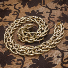 Thick Gold Choker Chain c1980