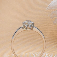 Two-Tone .80 Carat Diamond Ring c1900