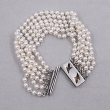 Five-Strand Pearl Bracelet c1950