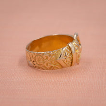Wide Buckle Ring c1880