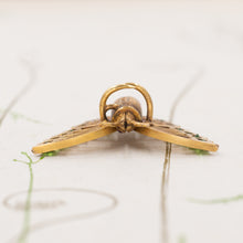 Demantoid Garnet Butterfly Clip-Pin c1886