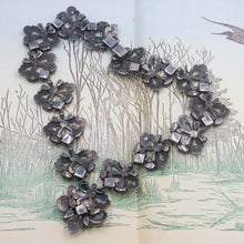Runway Glass Crystal Statement Necklace c1950
