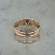 Rose Cut Diamond Solitaire Ring c1860