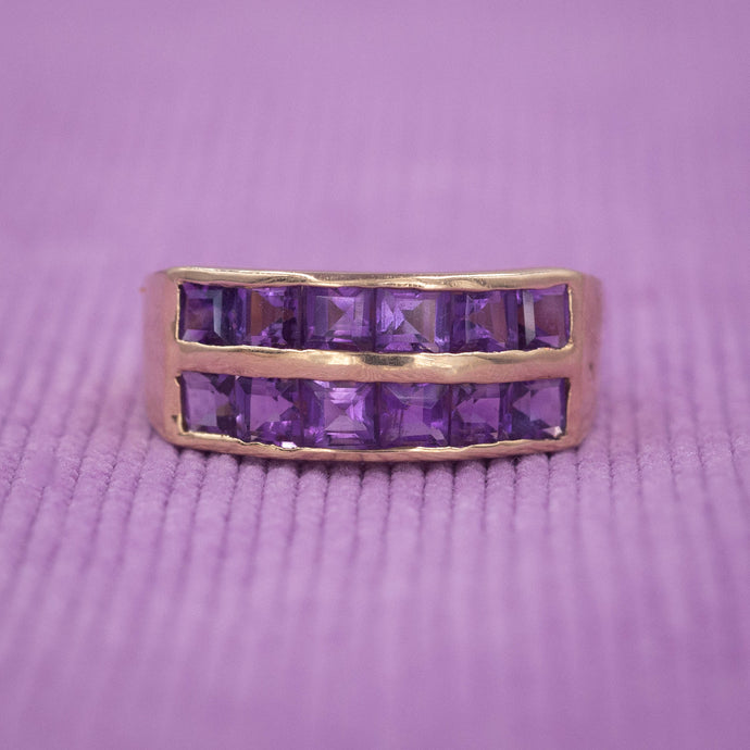 Amethyst Double Channel Band c1980