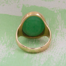 Jadeite Cabochon Ring c1980