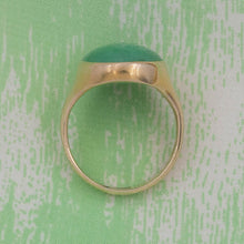 Jadeite Cabochon Ring c1980