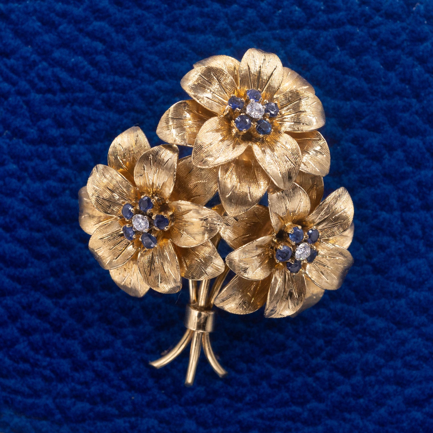 Tiffany & Co. Bouquet Brooch c1970
