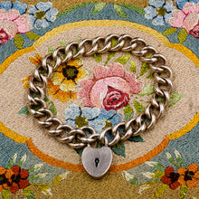 Victorian Heart Lock Bracelet