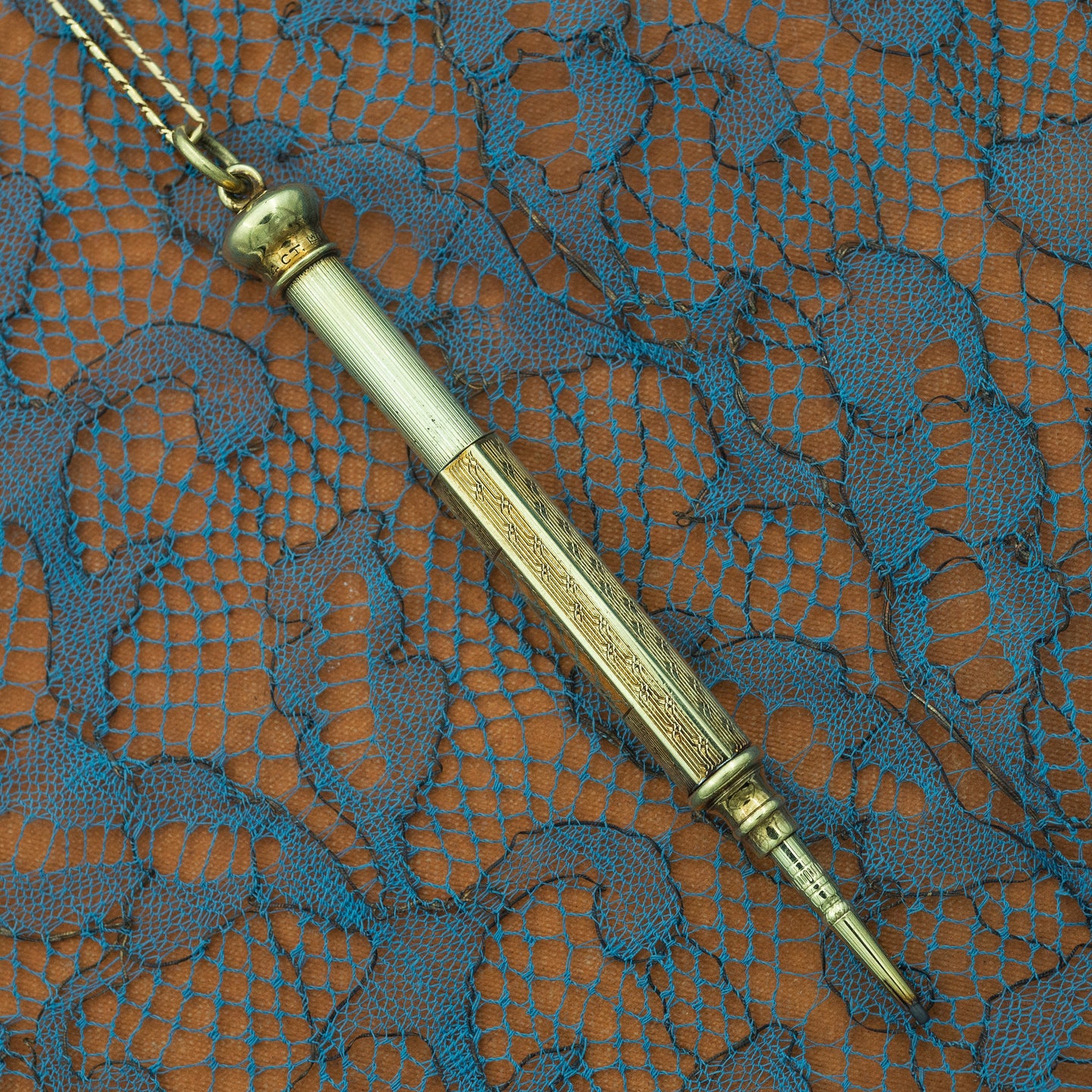 Working Pencil Chatelaine c1890