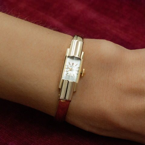 Gold Bangle Watch c1960