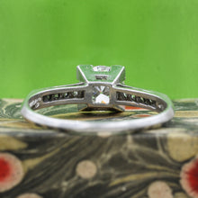1931 .90 Carat Transitional Cut Diamond Ring