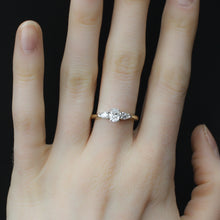 Colorless VVS Oval Cut Diamond Ring