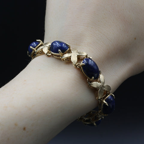 Lapis XOXO Bracelet c1970