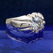 c1900 Rose Gold 1.02 Carat Certified Diamond Ring
