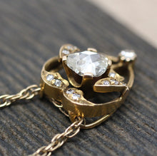 Circa 1930 french rose cut diamond necklace