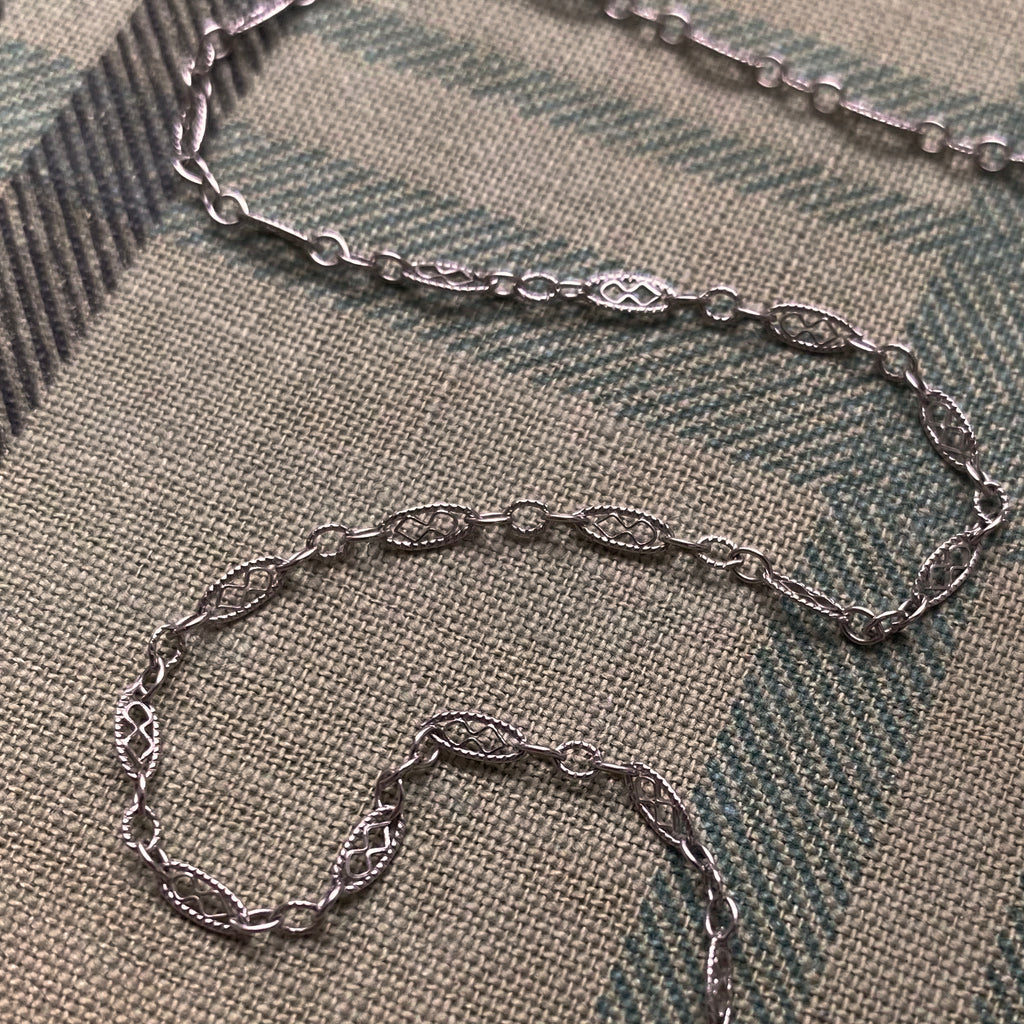 Filigree Chain c1940 – Pippin Vintage Jewelry