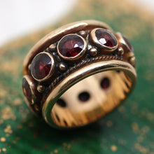 Circa 1930s-50s 14K Garnet Ring