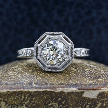 Edwardian Old European Diamond Engagement Ring