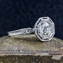 Edwardian Old European Diamond Engagement Ring